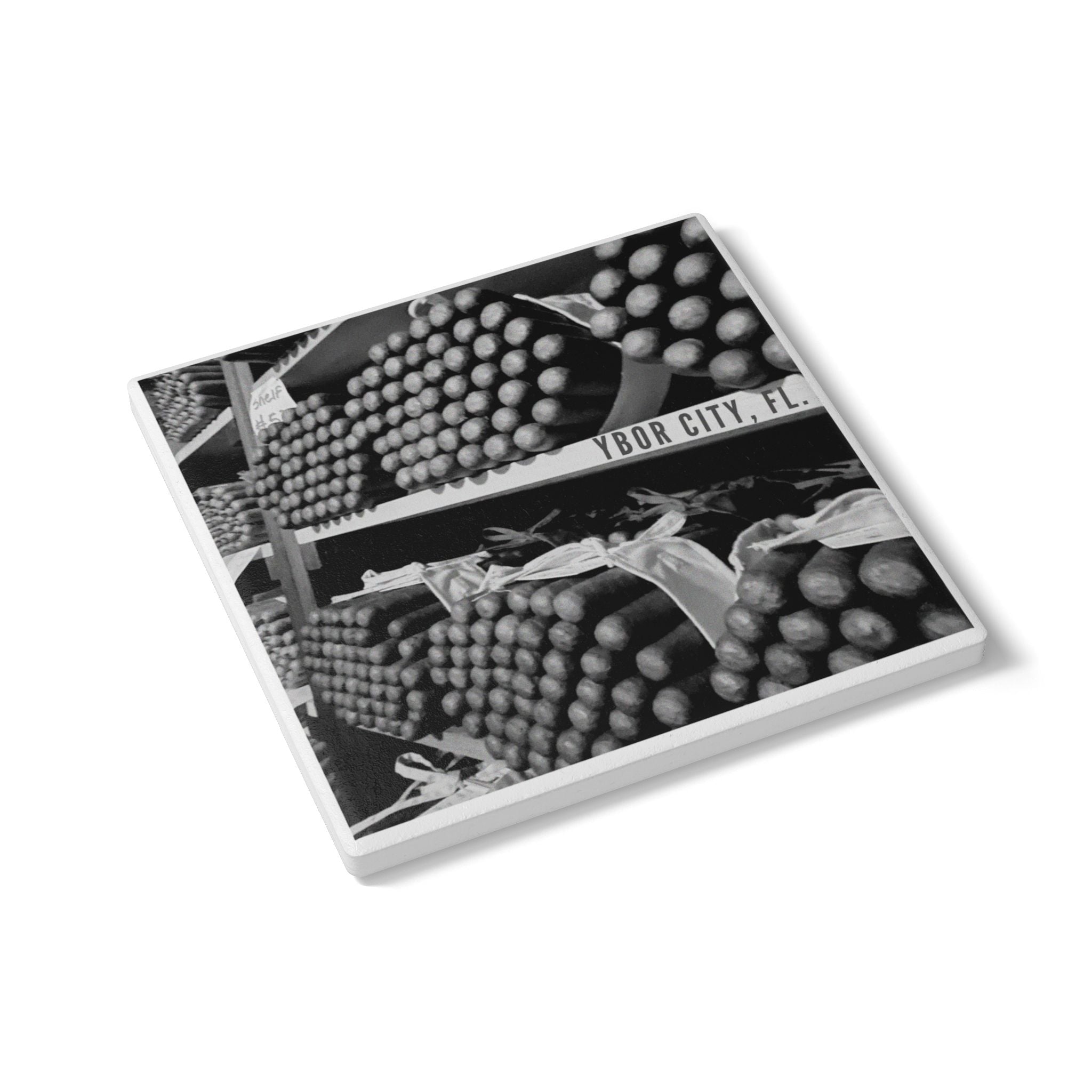 Ybor City Cigar Stack Coaster