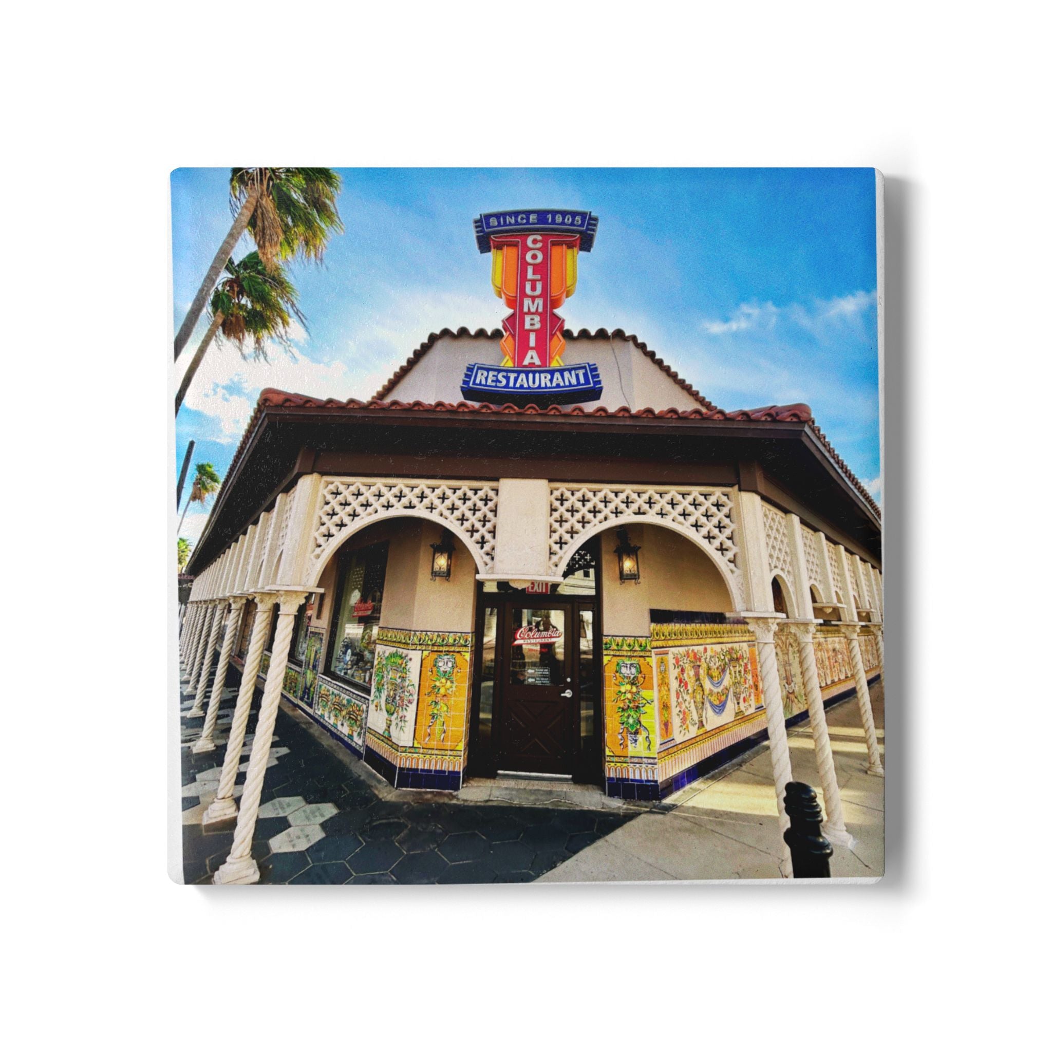 Columbia Restaurant Coaster