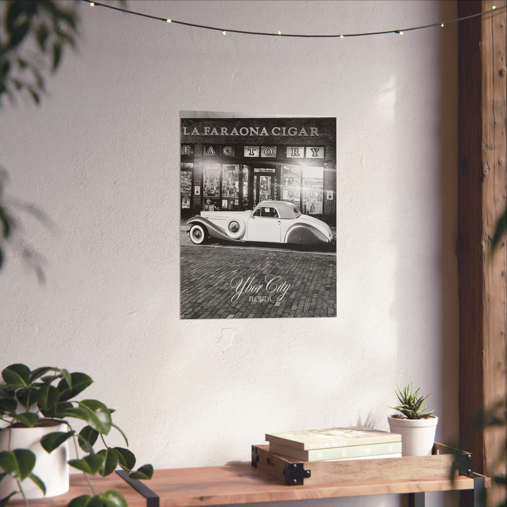 Black and White Vintage Classic Car Wall Art