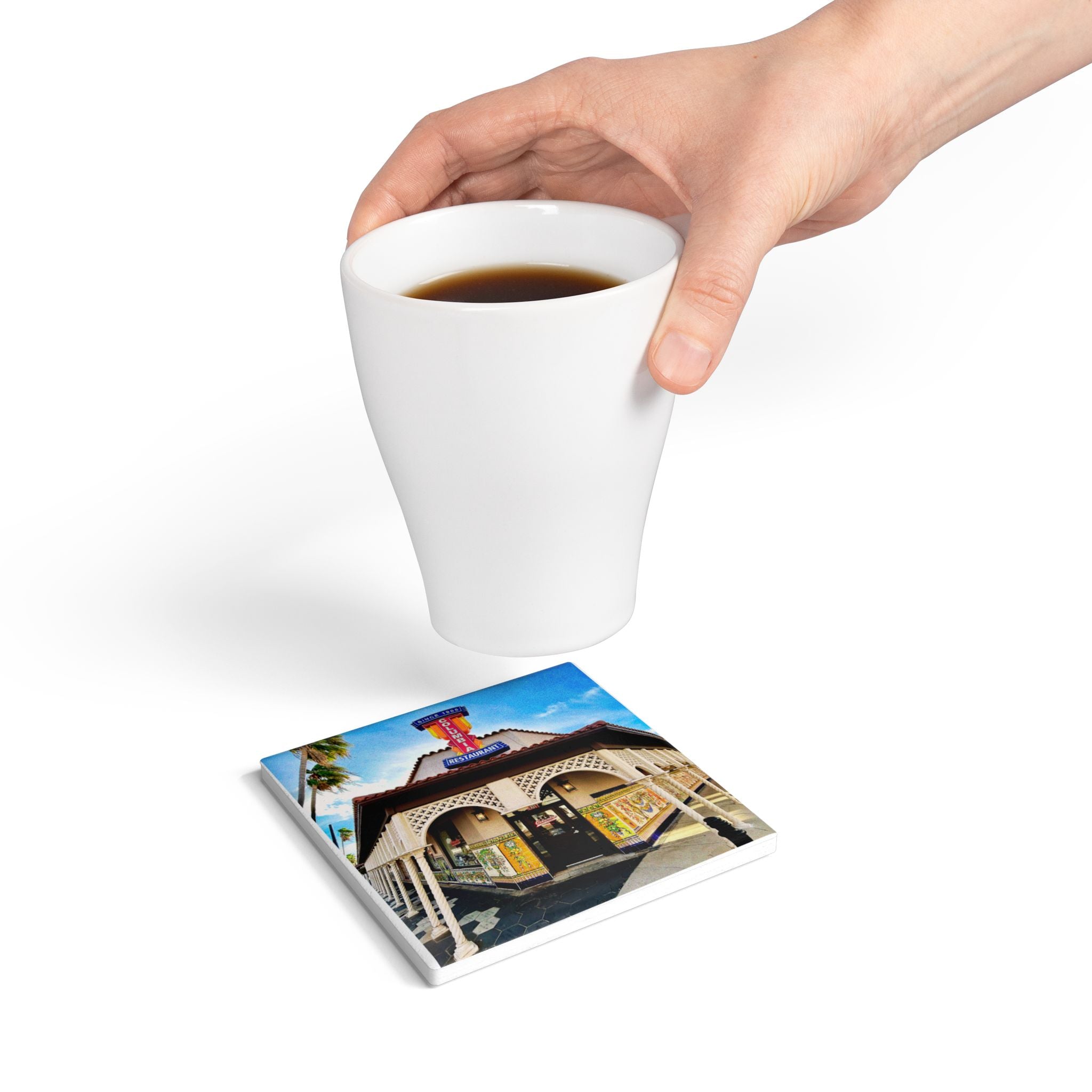 Columbia Restaurant Coaster