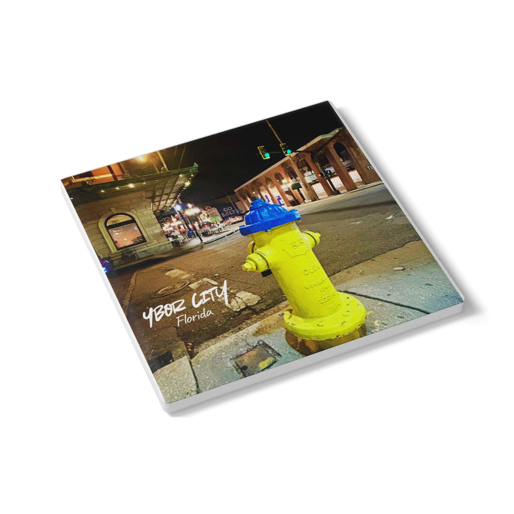 Ybor City Nightlife Ceramic Coaster