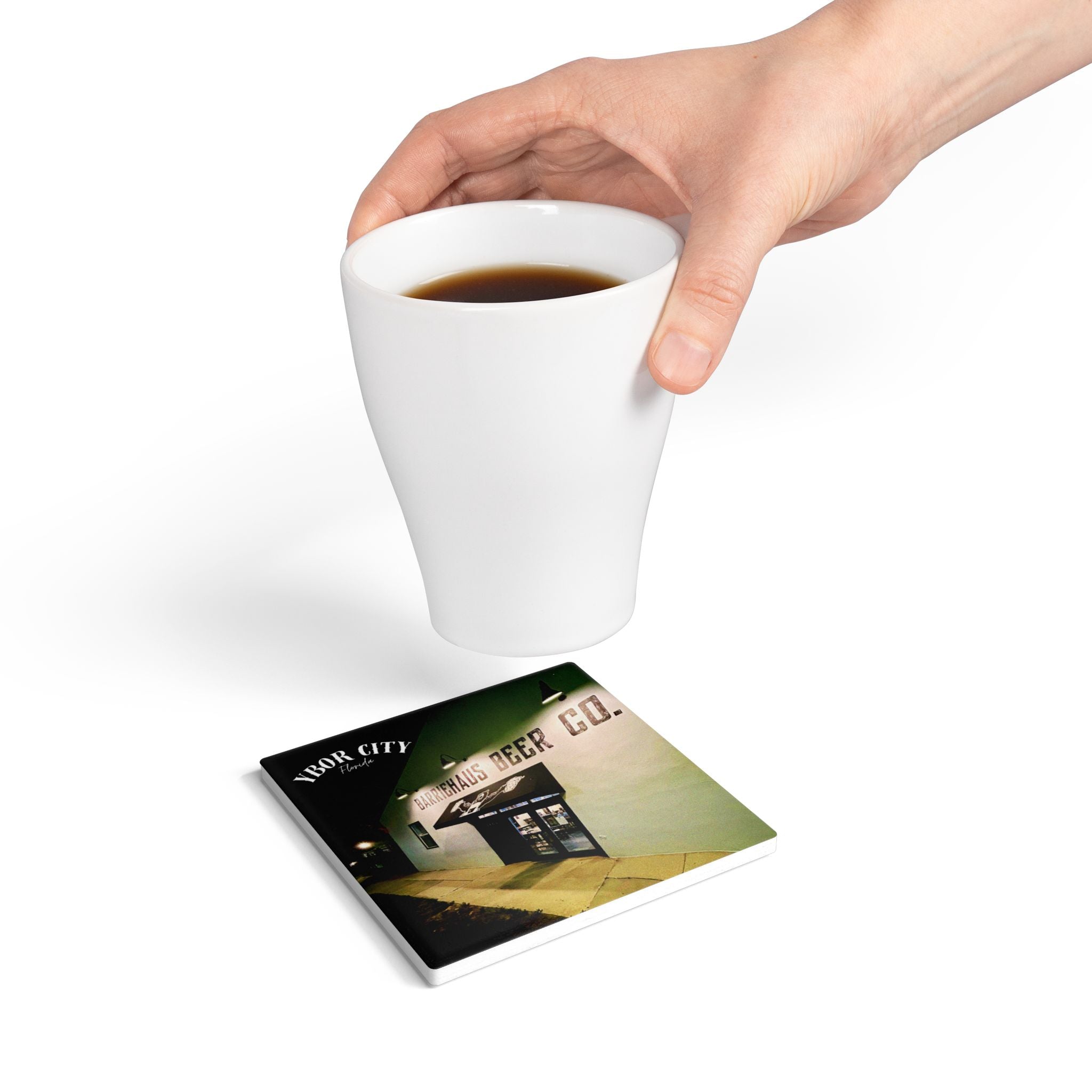 BarrieHaus Beer Co., Ybor City Ceramic Coaster