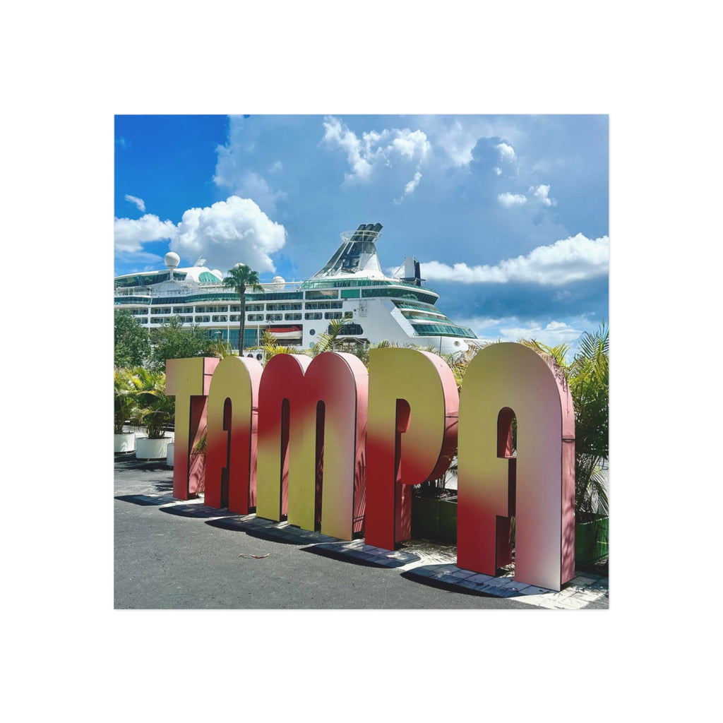 Tampa Cruise Port Magnet