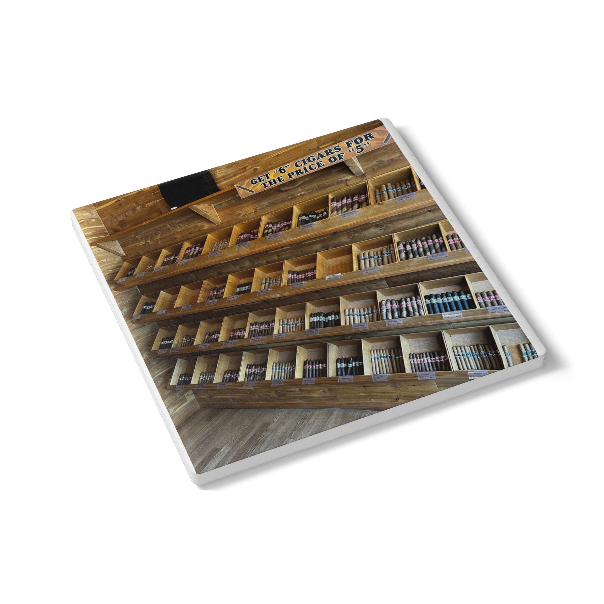“Ybor Cigar Shop” Coaster