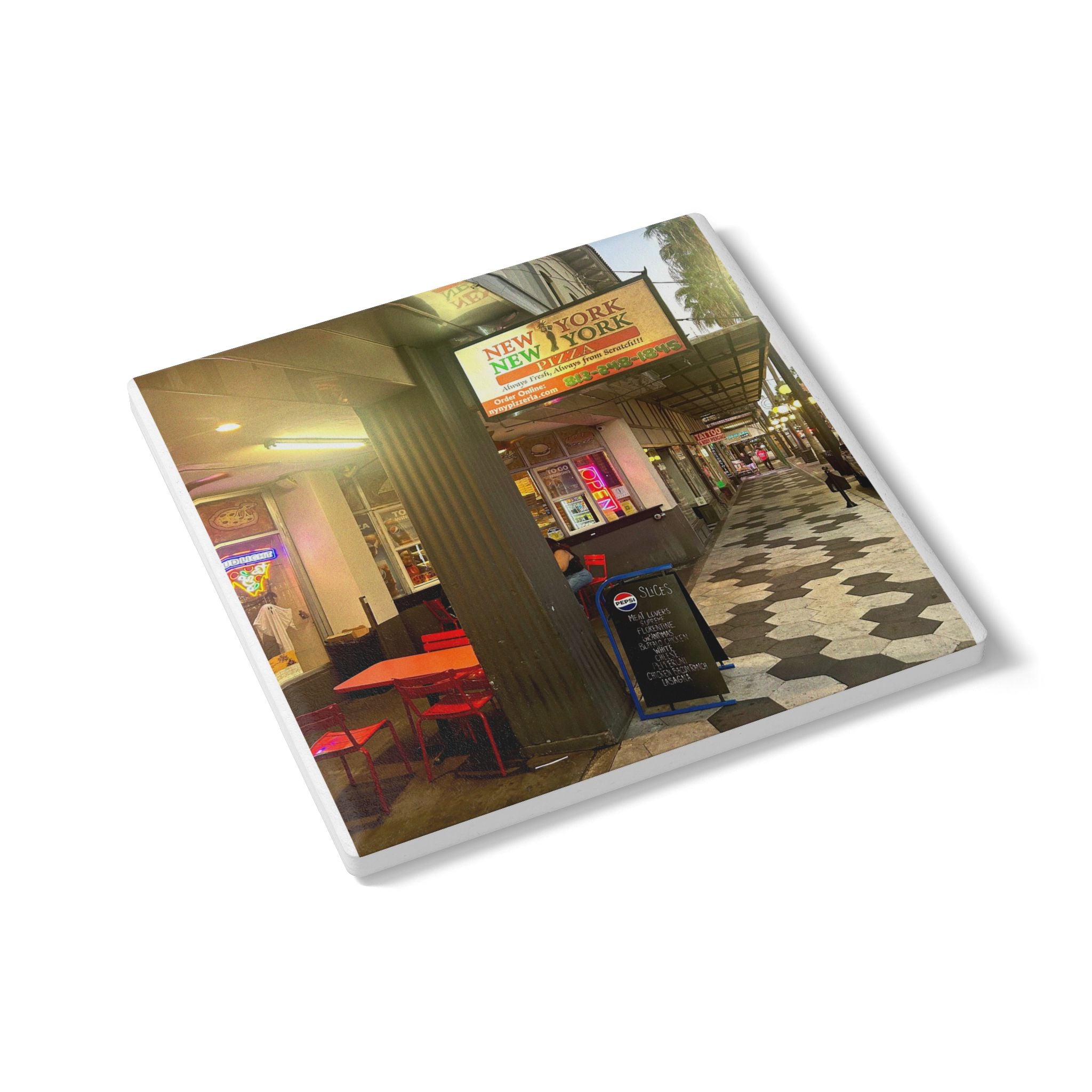 “7th Avenue Nights” Coaster