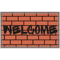Welcome Brick Doormat