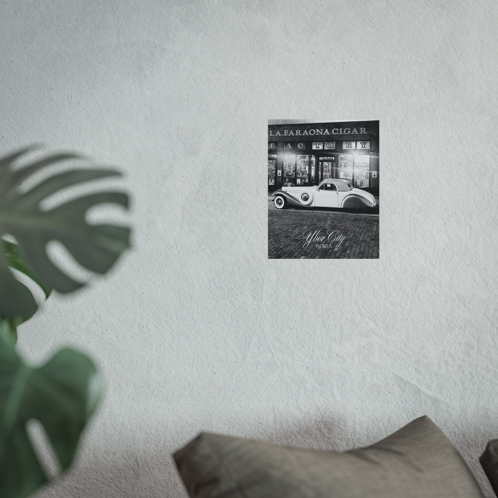 Black and White Vintage Classic Car Wall Art