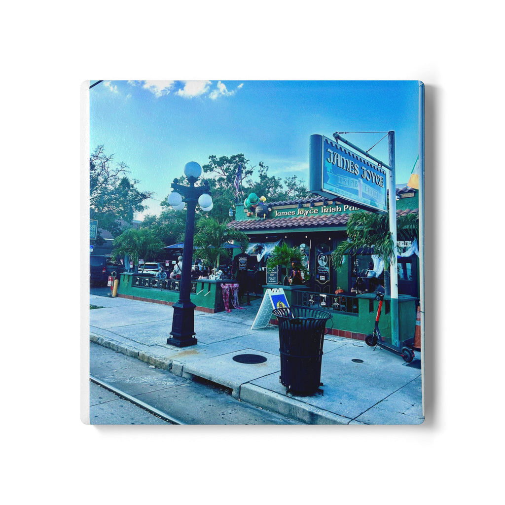 “James Joyce Irish Pub, Ybor City” Coaster
