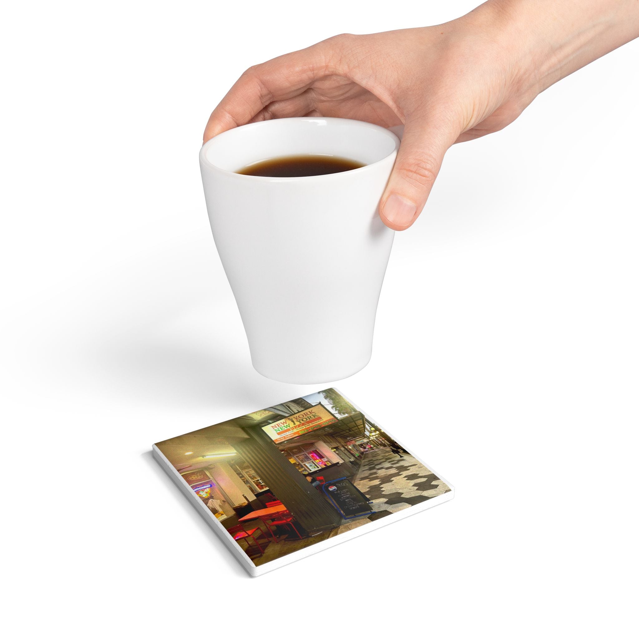 “7th Avenue Nights” Coaster