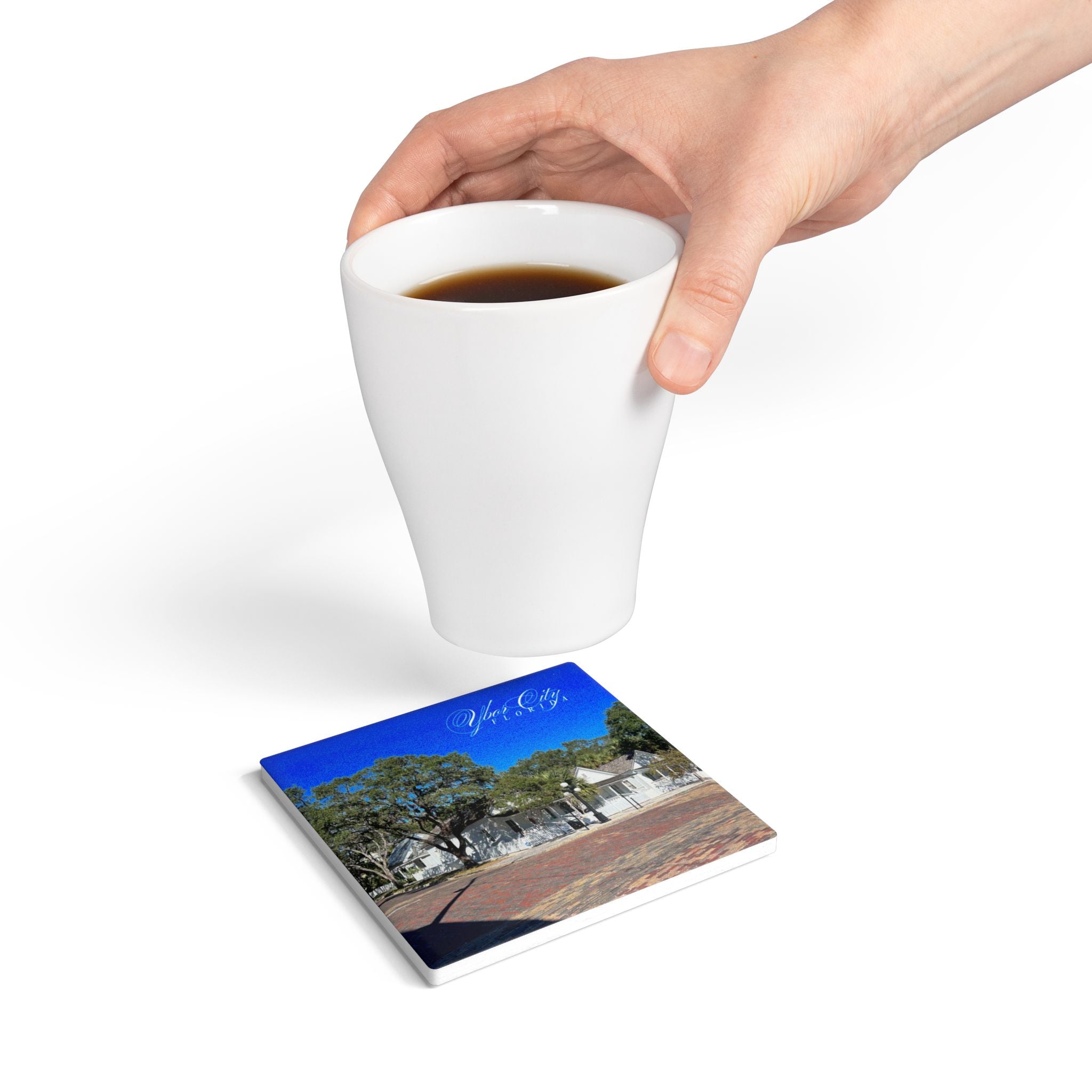 Ybor City Casitas Ceramic Coaster