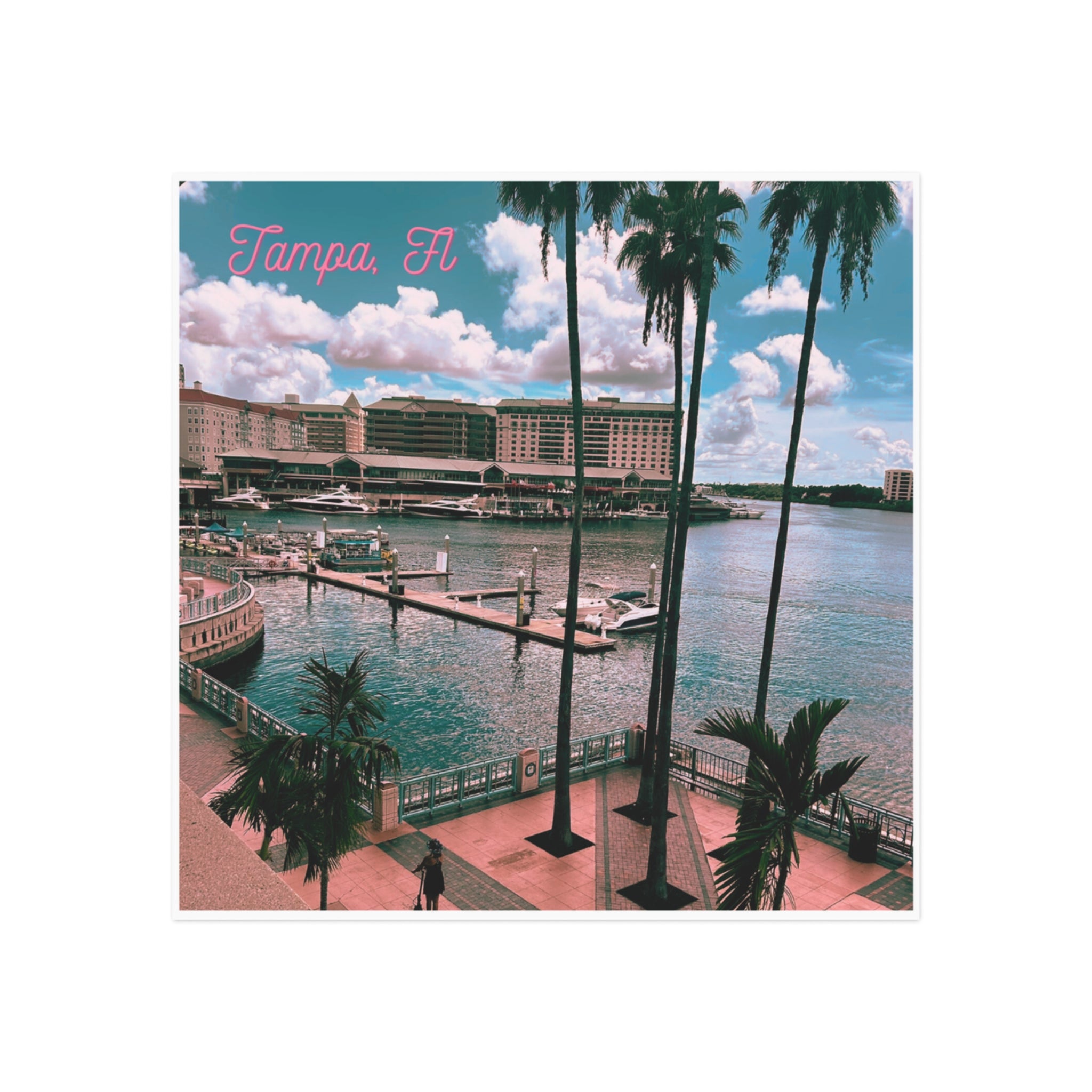 Tampa Bay Waterfront Magnet