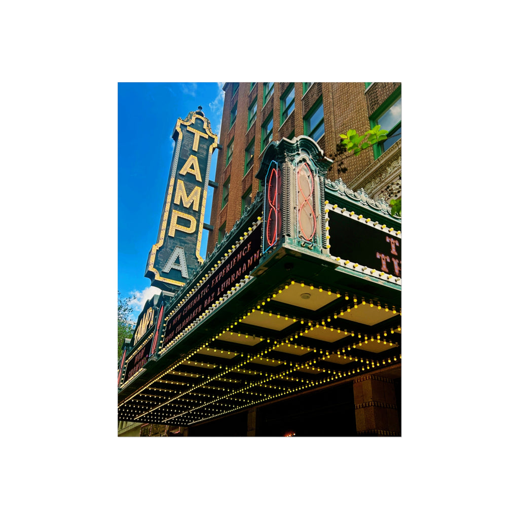 Tampa Theatre Ybor City Wall Art