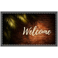 Tropical Brick Welcome Doormat