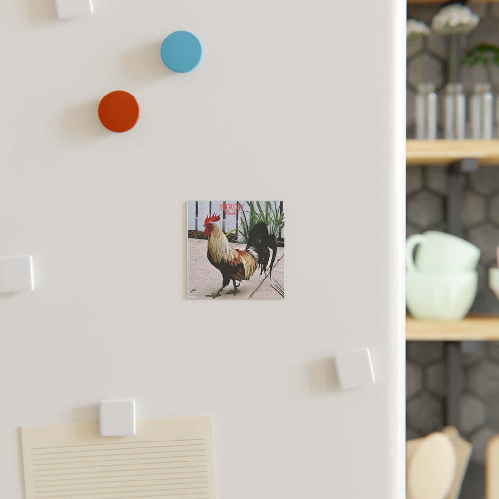 Ybor City Rooster Magnet