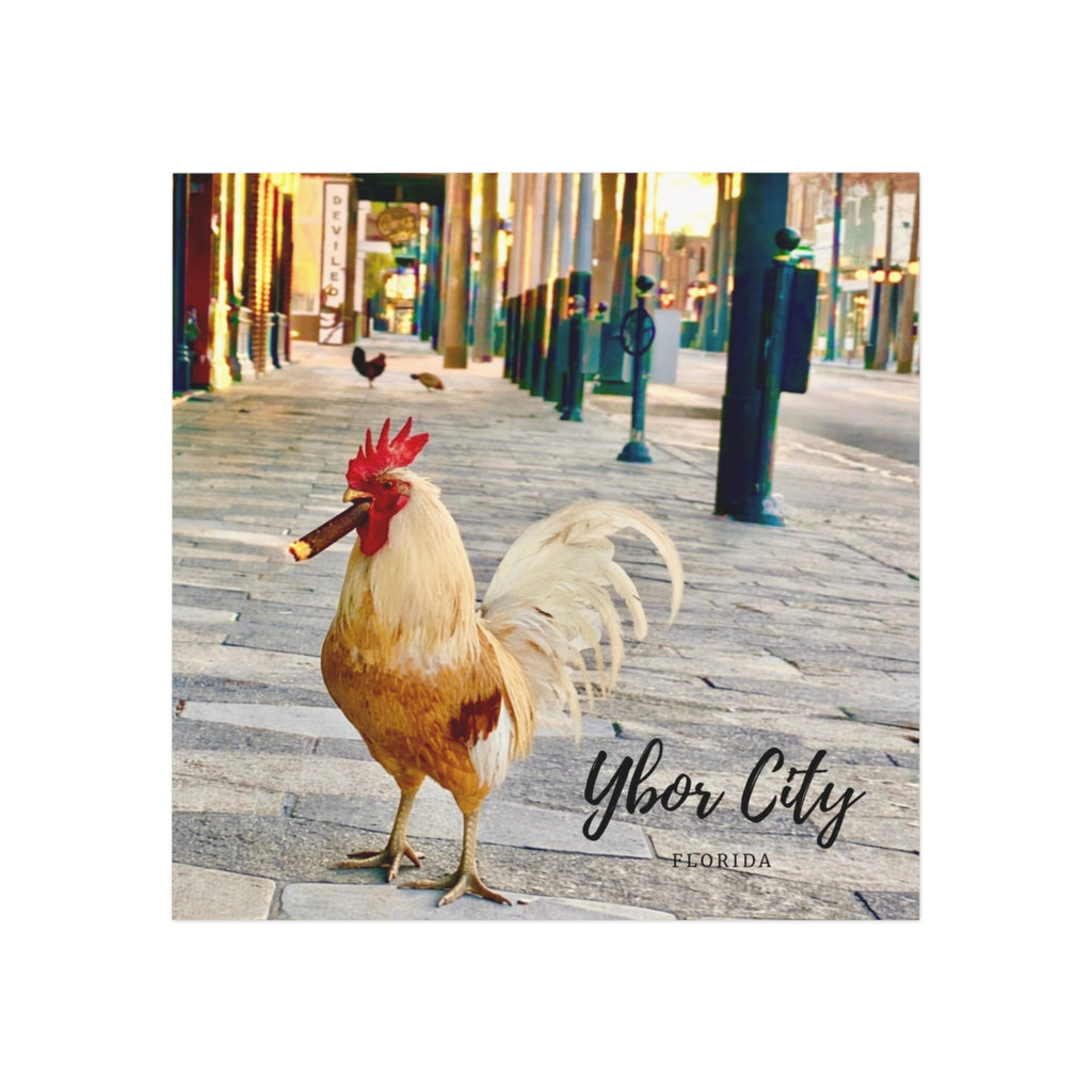 Ybor City Cigar Rooster Magnet