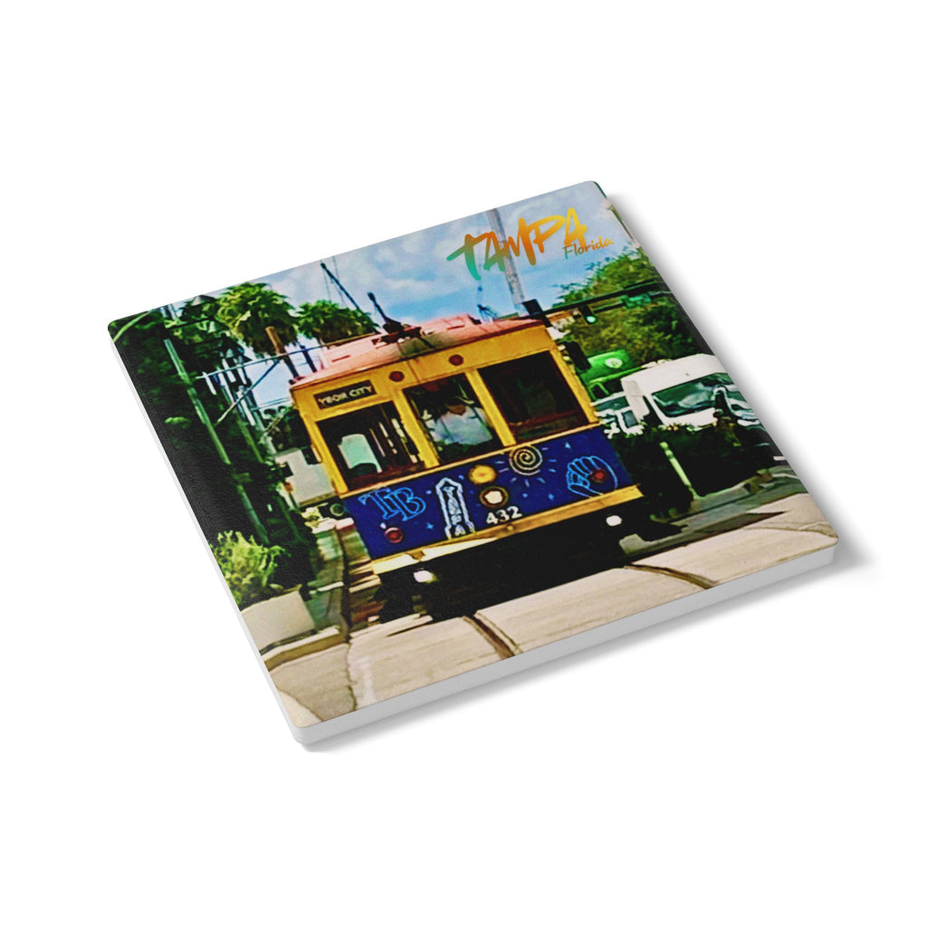 Tampa/Ybor Streetcar” Ceramic Coaster