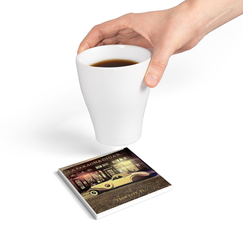 La Faraona Cigar Factory Coaster