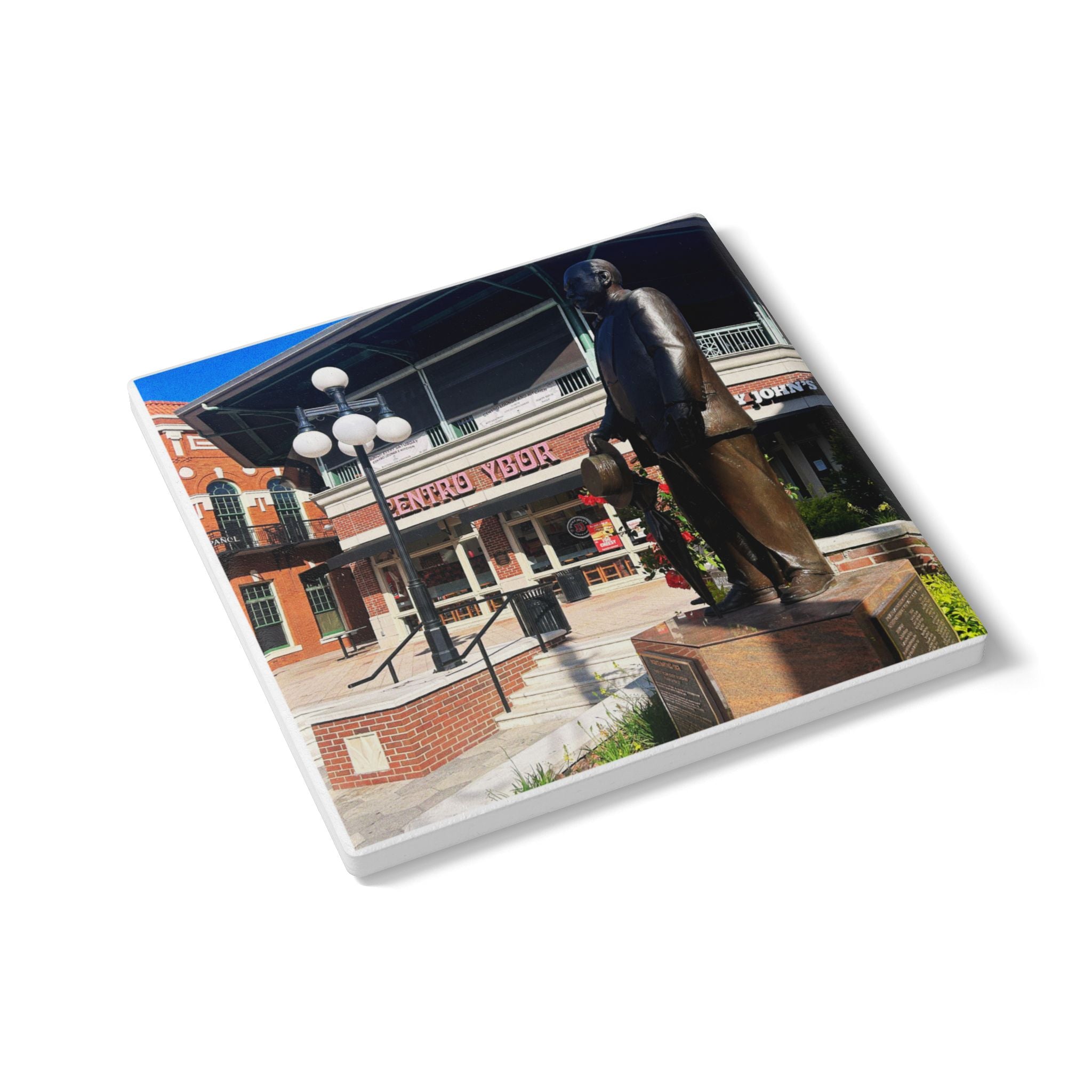 Centro Ybor Ceramic Coaster