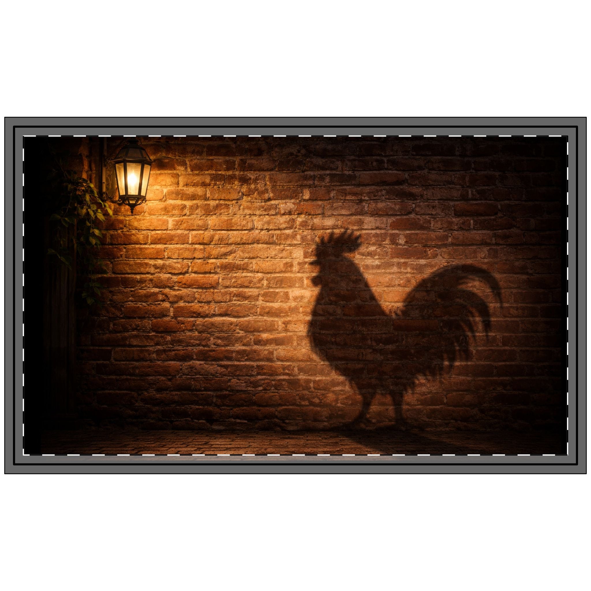 Rooster Shadow Doormat