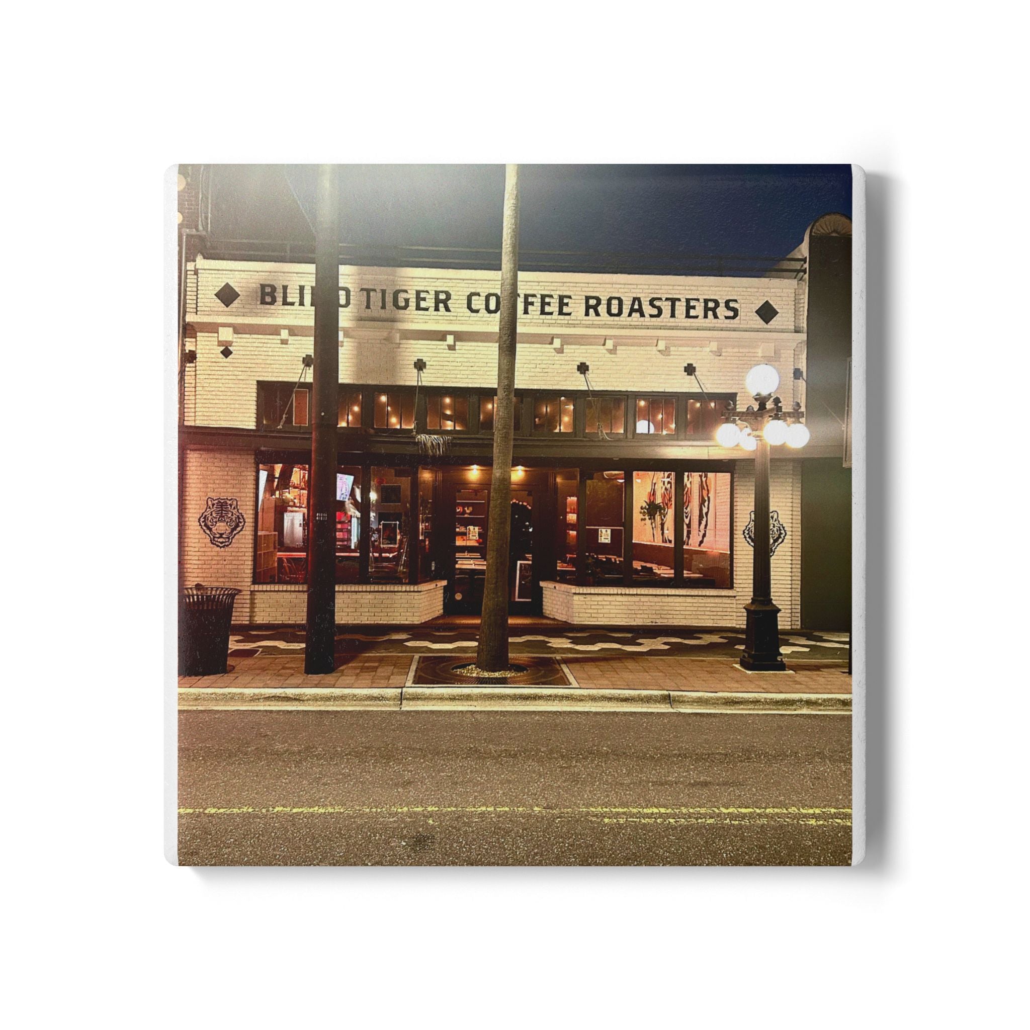 “Blind Tiger Coffee Roasters, Ybor City” Coaster