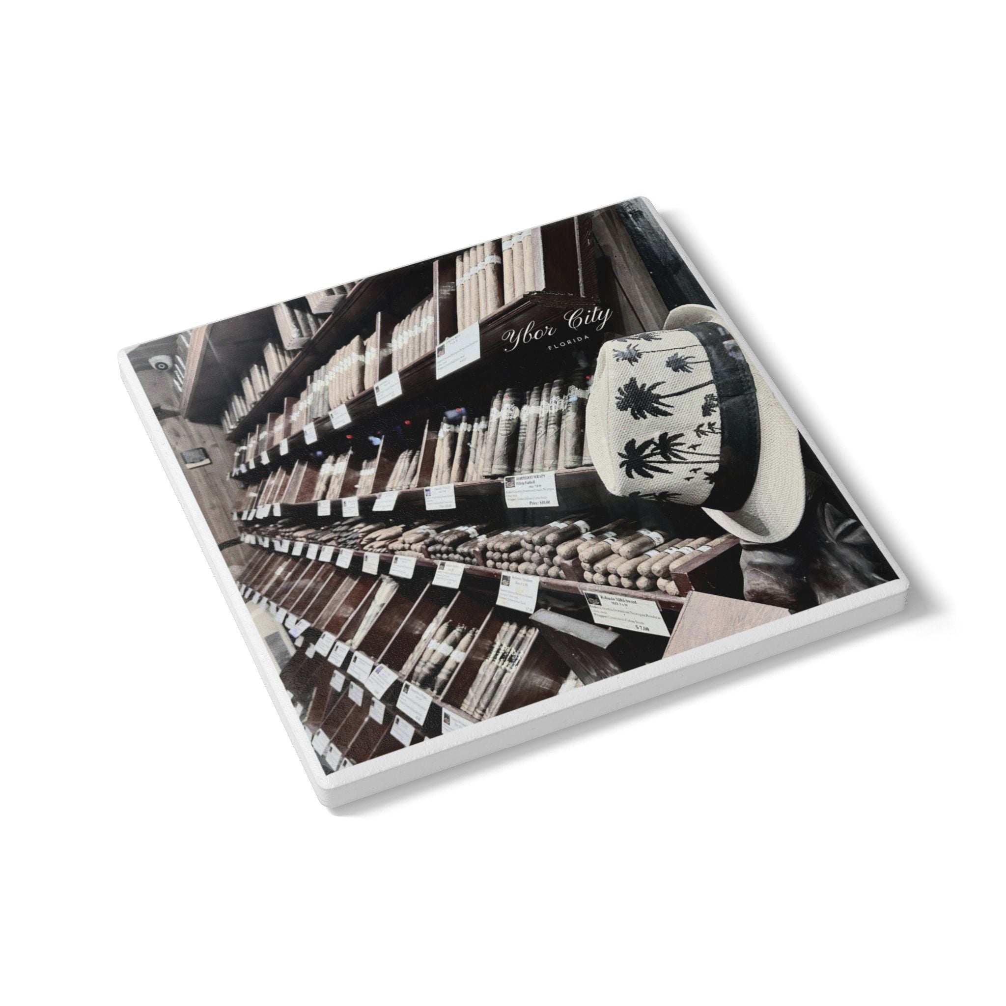 Ybor City Cigar Shop Coaster