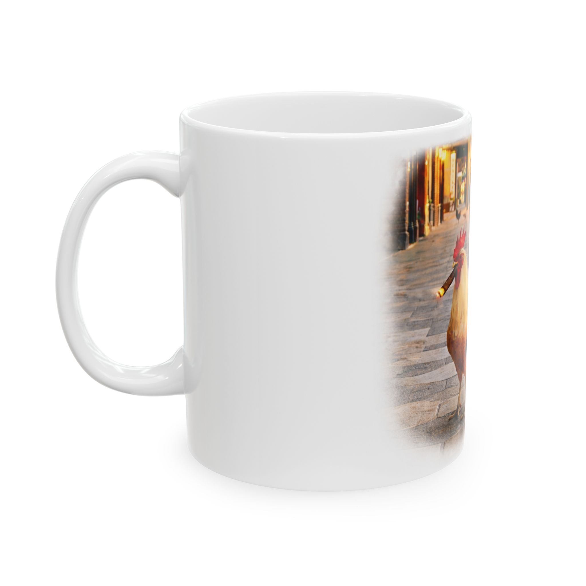 Ybor City Rooster Ceramic Mug