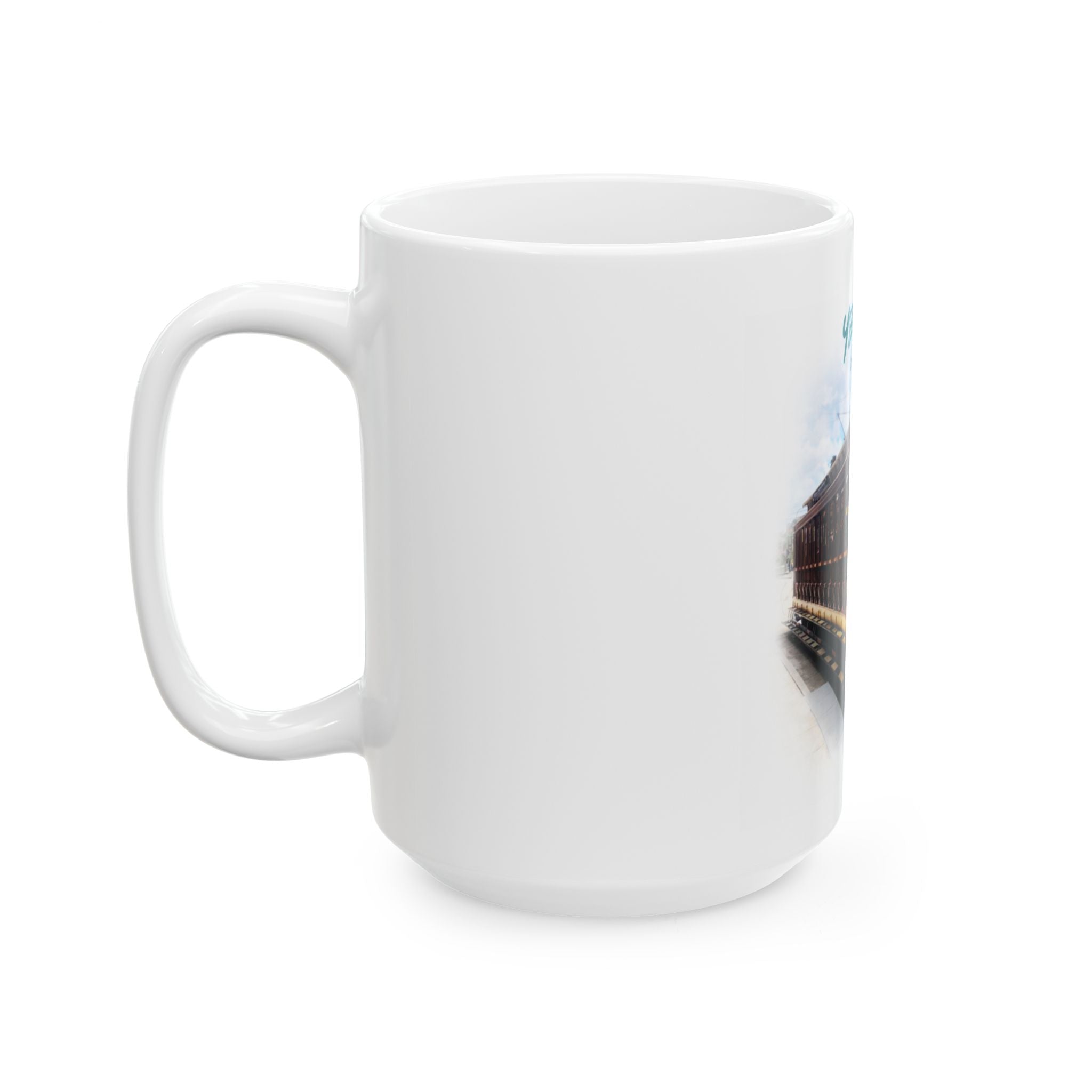 Ybor City Trolley Ceramic Mug