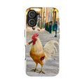 7th St Smoking Rooster Phone Case
