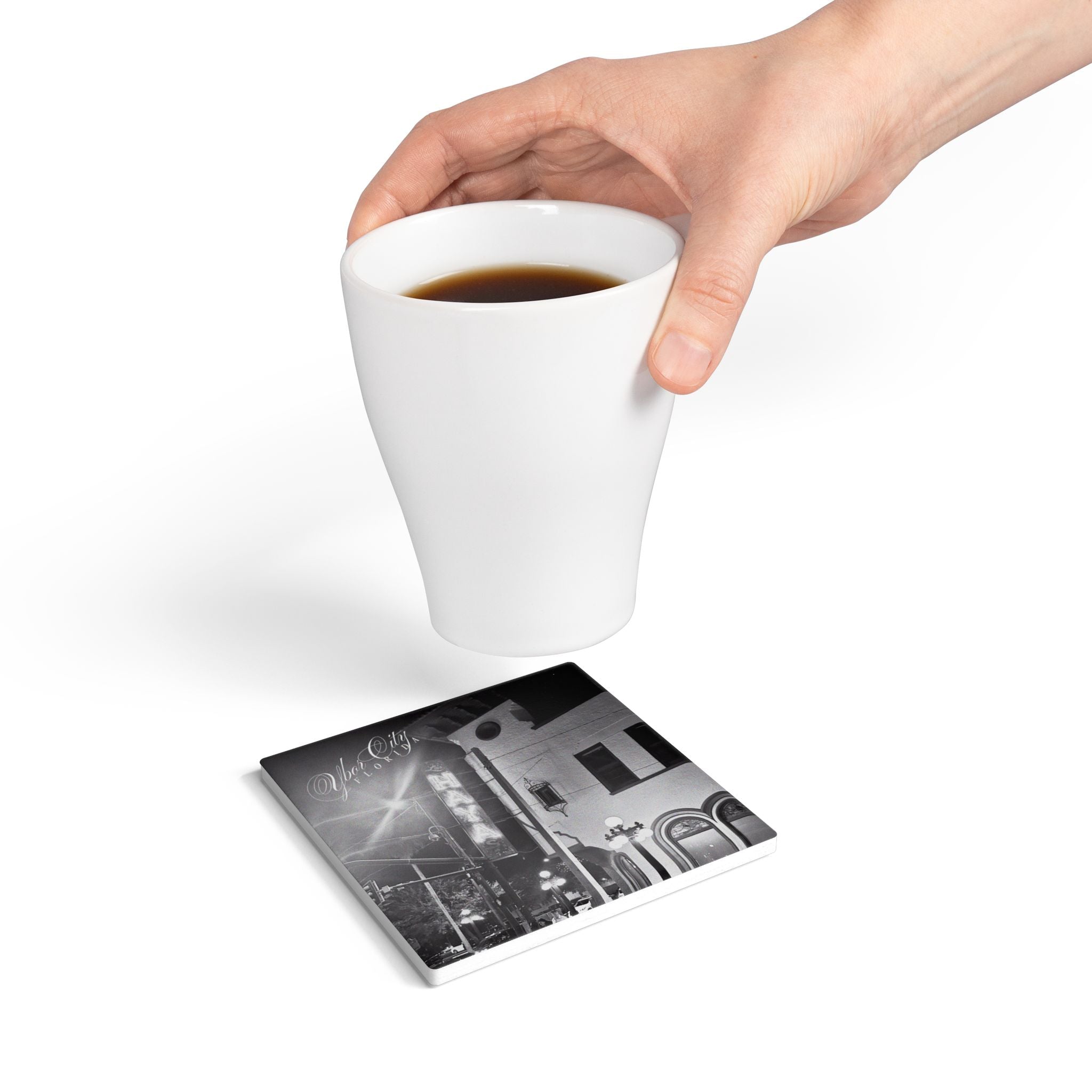 Hotel Haya, Ybor City Ceramic Coaster